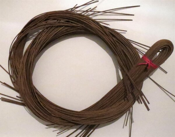 3,0 mm Peddigrohr 500g geräuchert rotband auf der Rolle